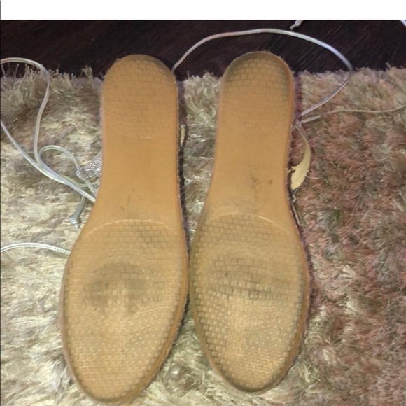 Stuart Weitzman Glitter Espadrille shoes - Picture 5 of 5